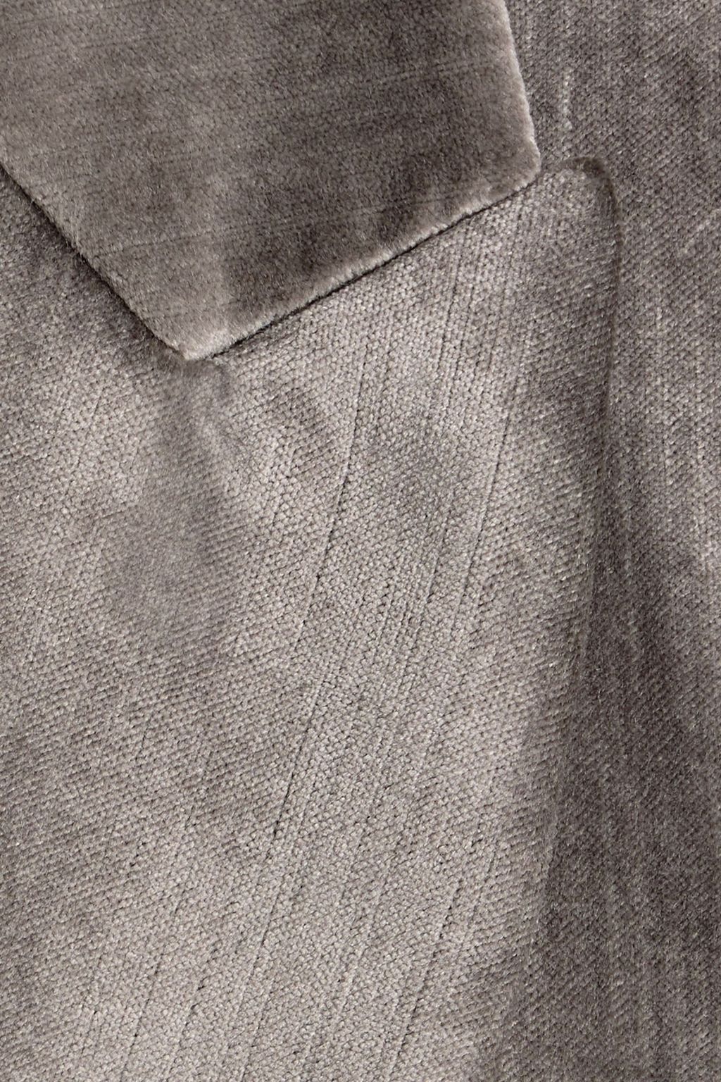 BRUNELLO CUCINELLI Cotton-blend velvet blazer