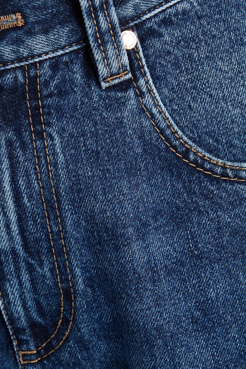BRUNELLO CUCINELLI High-rise straight-leg jeans