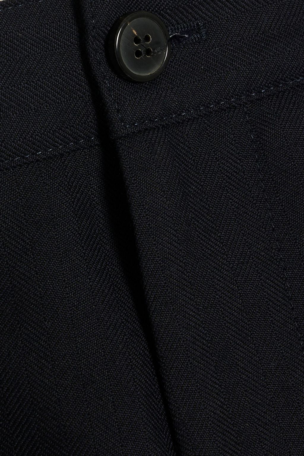 DRIES VAN NOTEN Wool and cotton-blend pants