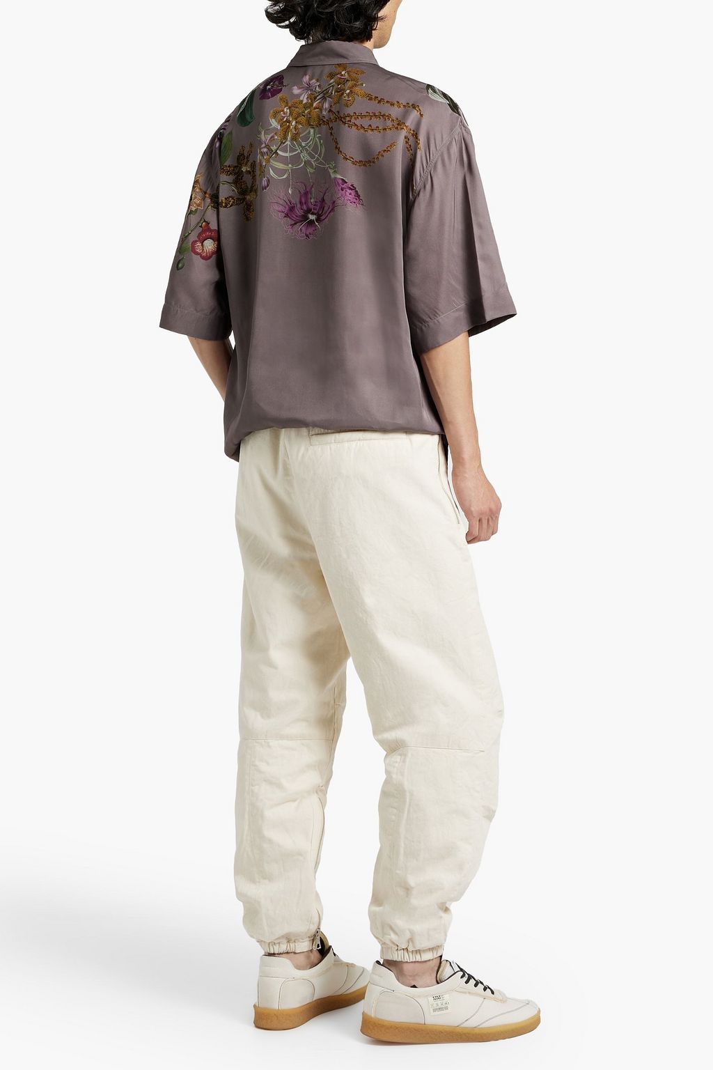 DRIES VAN NOTEN Cotton-twill cargo pants