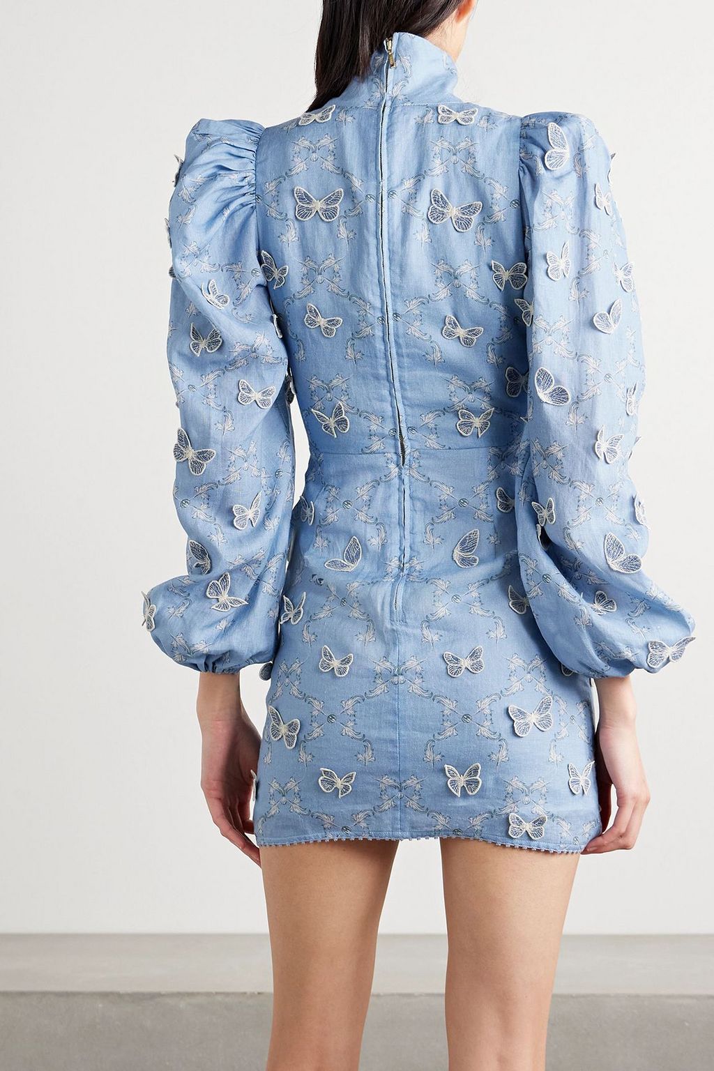Agua Bendita Guaba Mini Dress - Blue