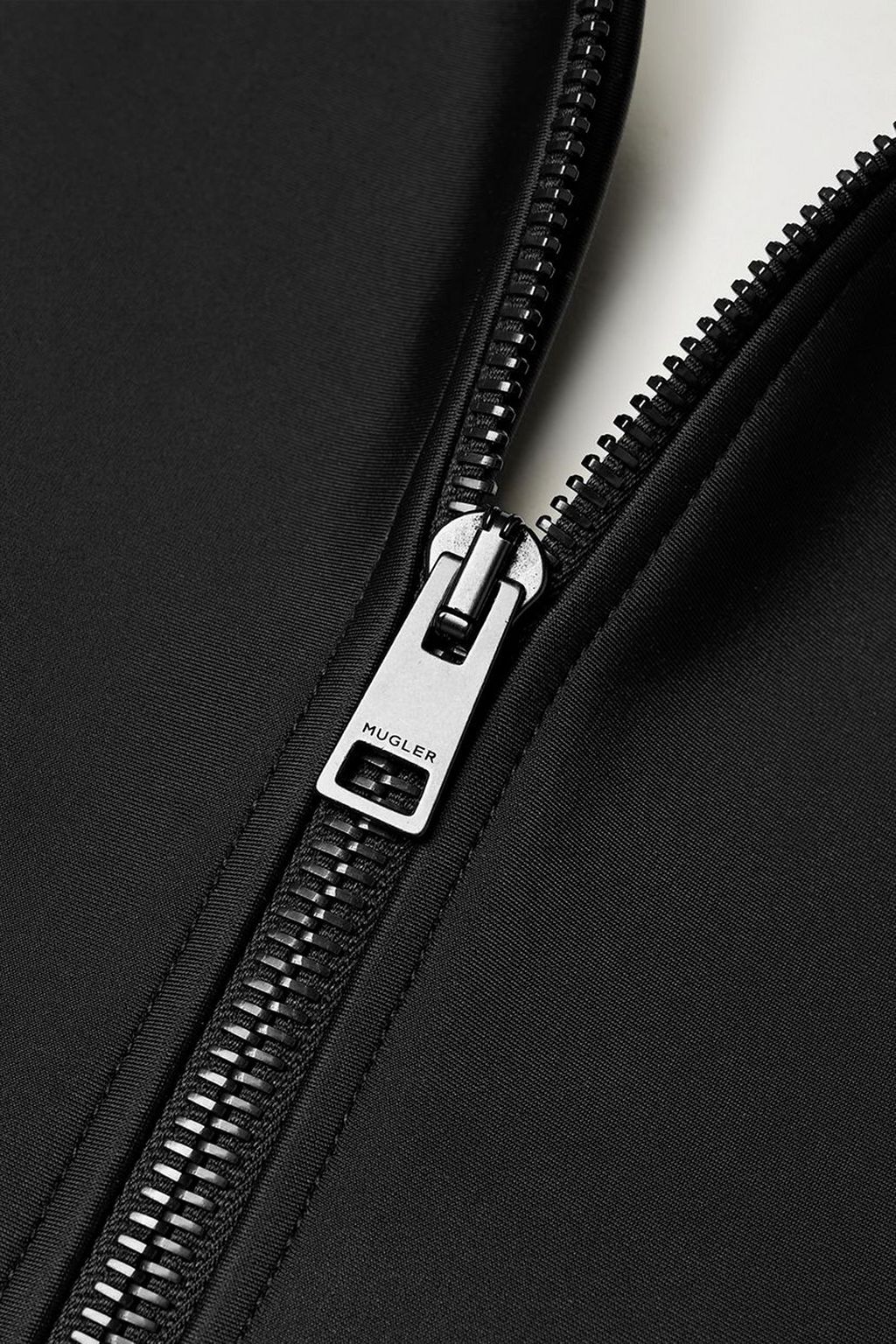 MUGLER ストレッチポンチ ジャケット パネルデザイン