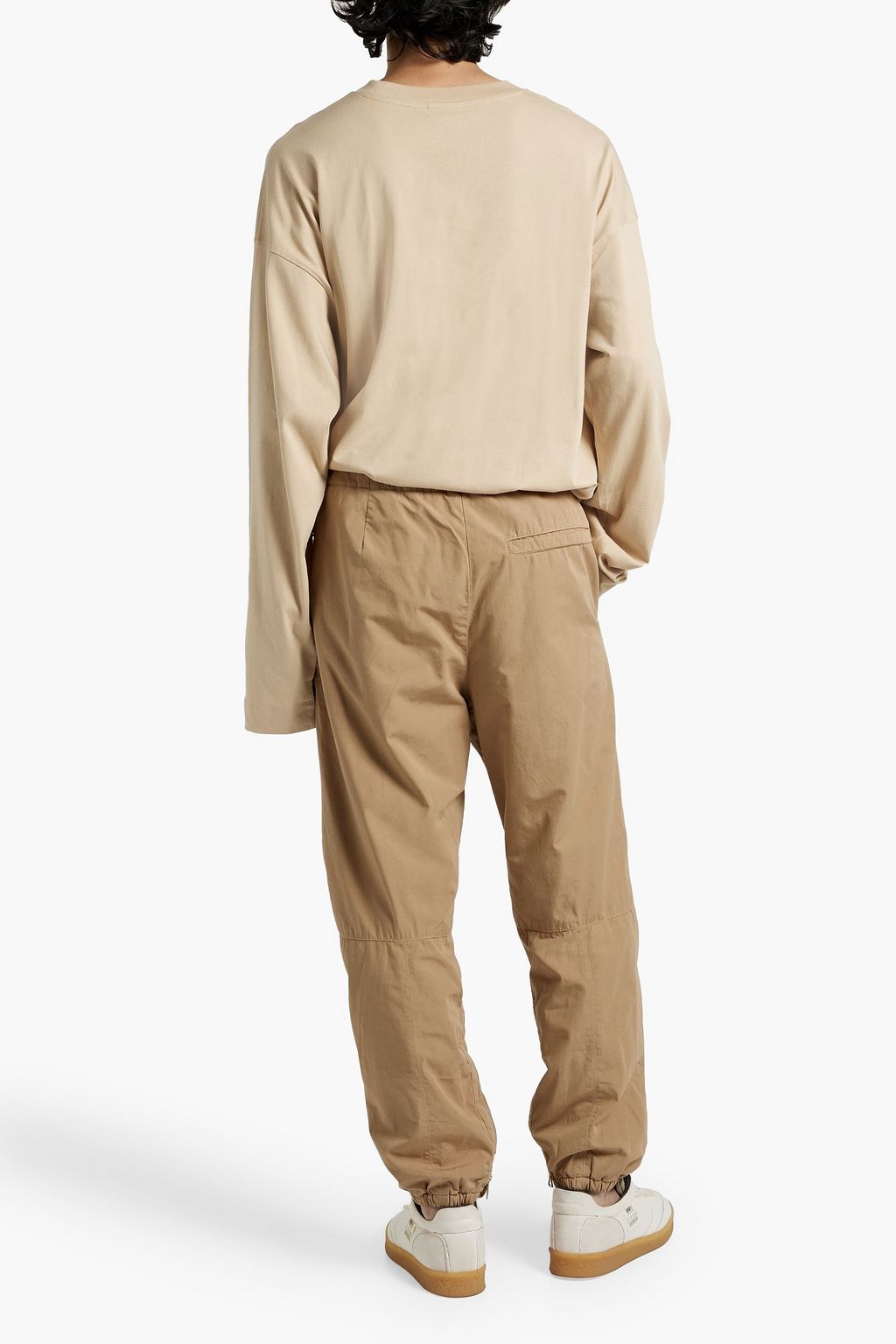 DRIES VAN NOTEN Zip-detailed cotton-canvas pants