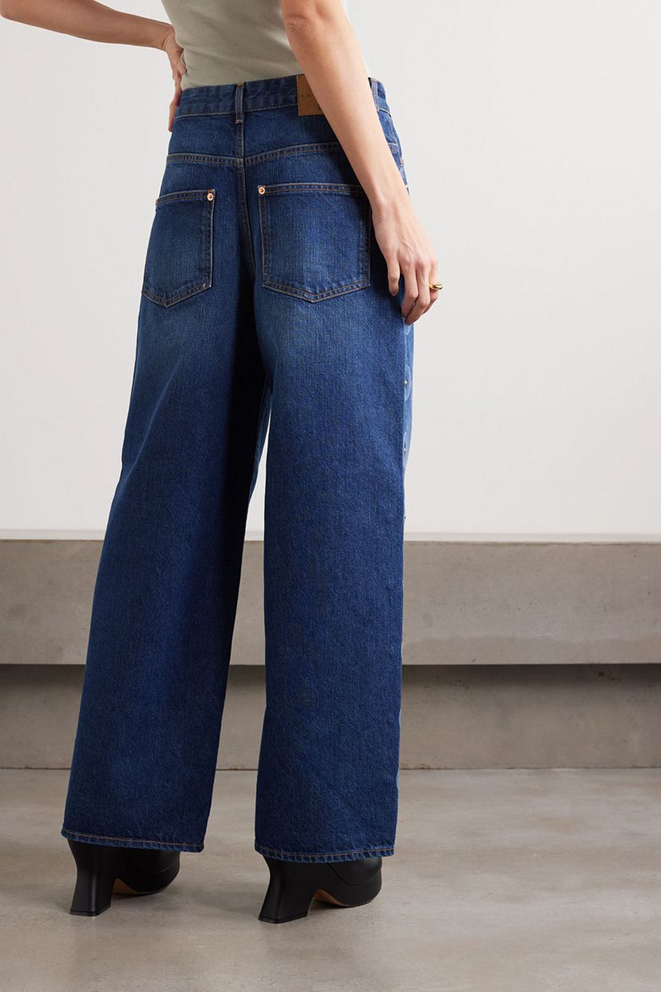 CONNER IVES EMBELLISHED BOYFRIEND JEANS