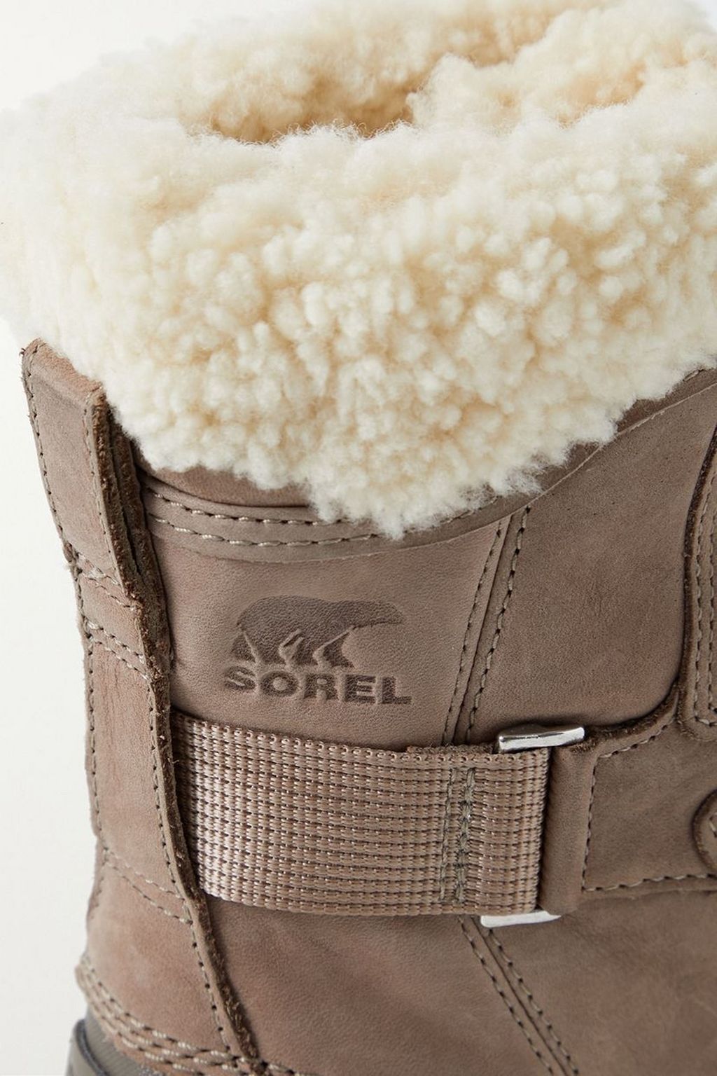 SOREL Tivoli™ II Parc shearling-trimmed leather ankle boots