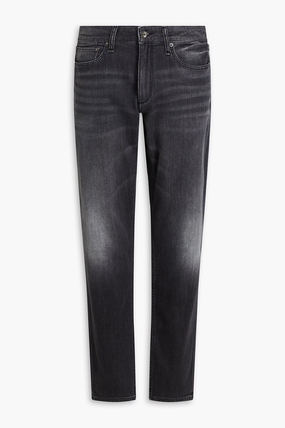 Fit 3 whiskered denim jeans
