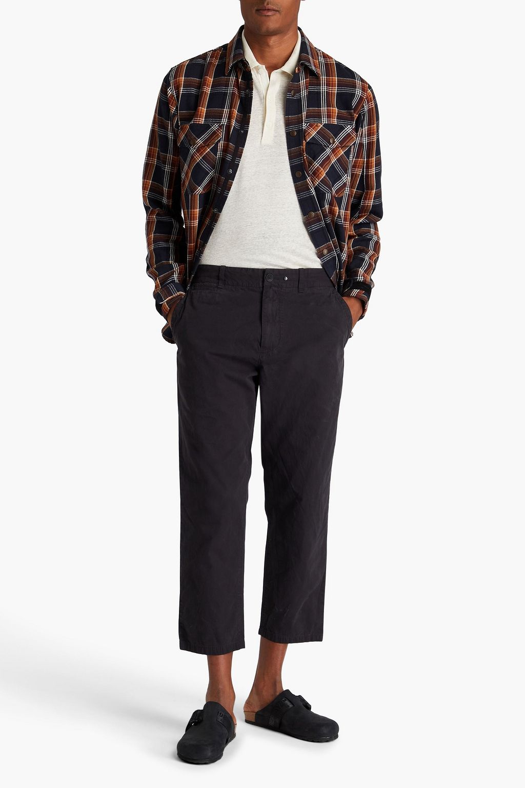 RAG & BONE بنطال Beck قصير من القطن