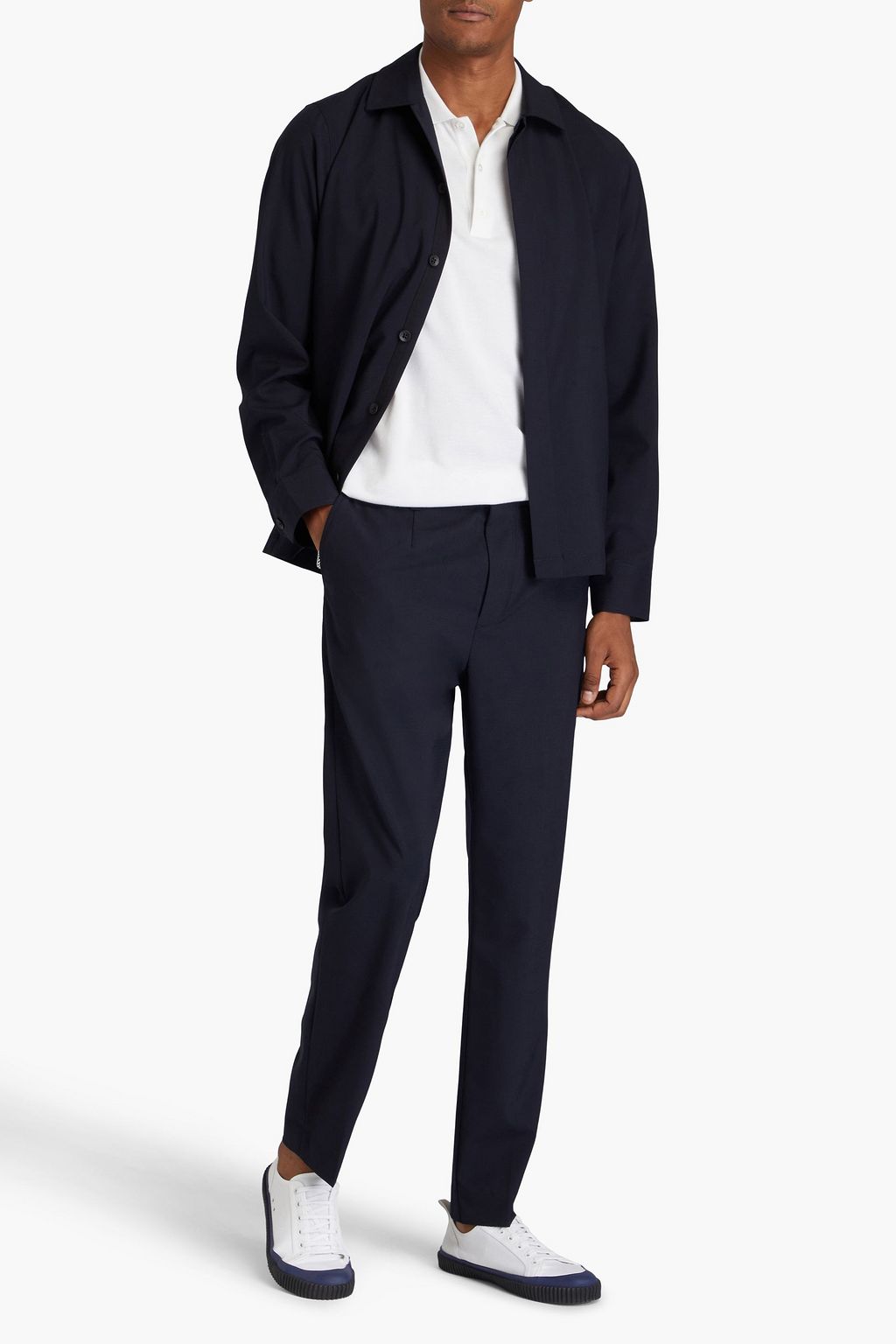 RAG & BONE Lennox slim-fit wool-blend pants