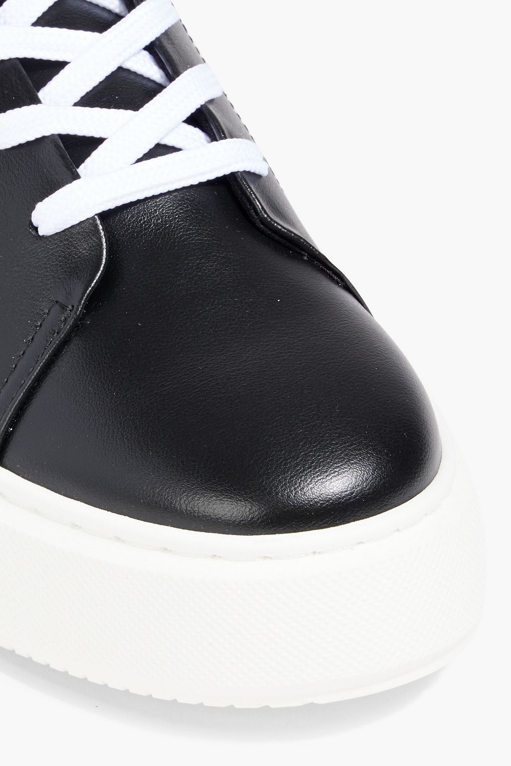 GANNI Sporty Mix faux leather sneakers