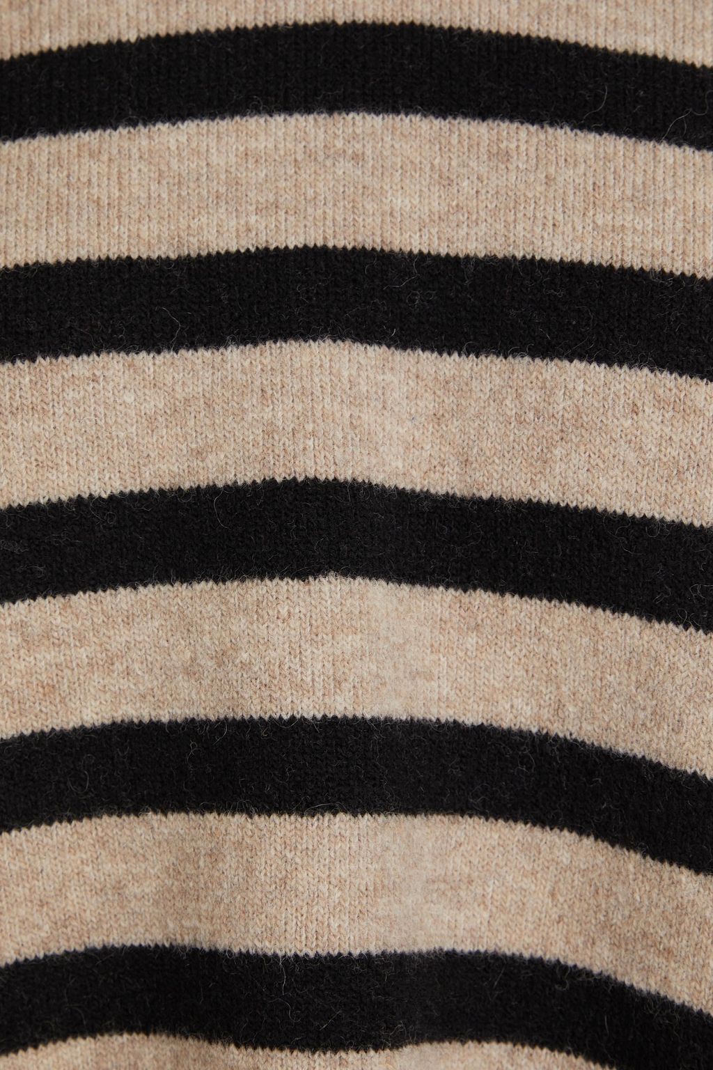 RAG & BONE كنزة رياضية Bridget من مزيج الصوف وبتصميم مخطط
