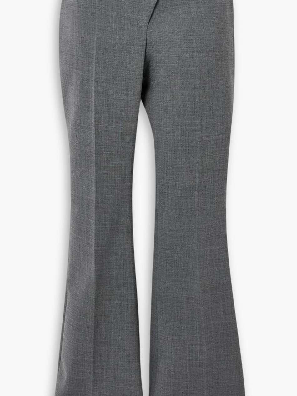 woven flared pants