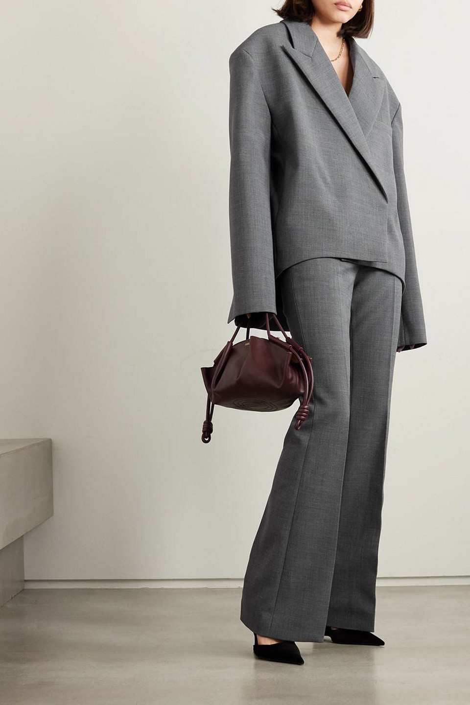 A.W.A.K.E. WOVEN FLARED PANTS 