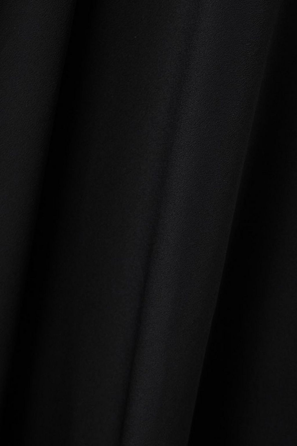 RICK OWENS Draped crepe de chine wrap gown