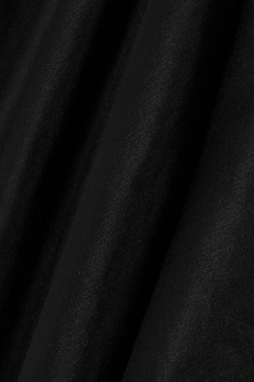 RICK OWENS Asymmetric layered washed-silk and cotton-jersey maxi dress