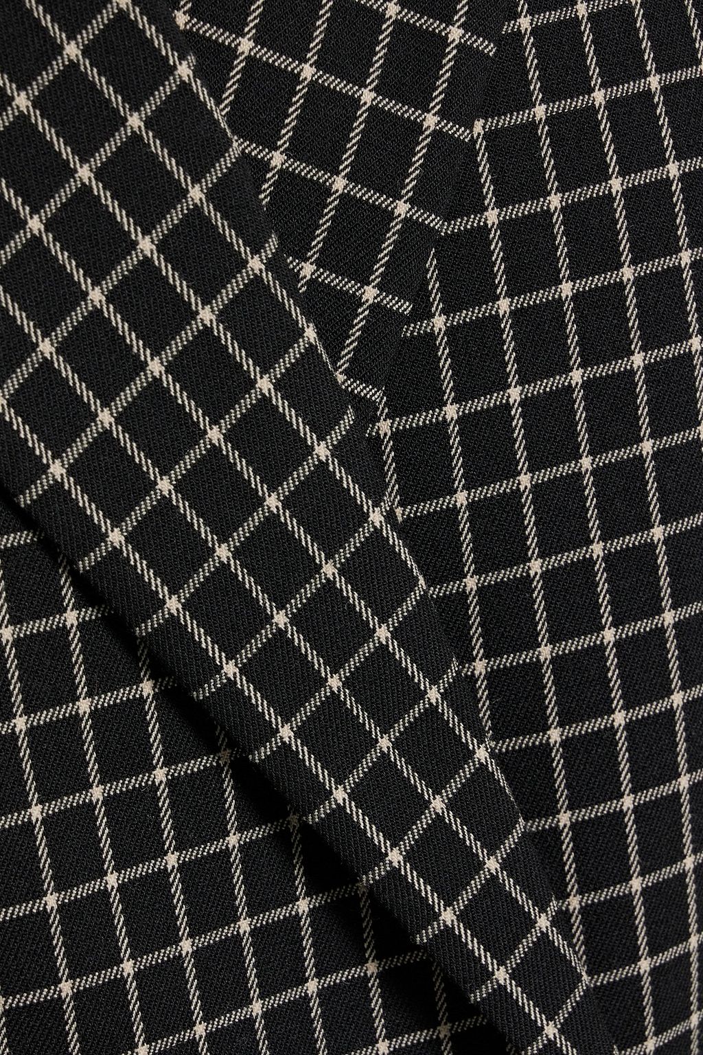 THEORY Taylor double-breasted checked twill blazer