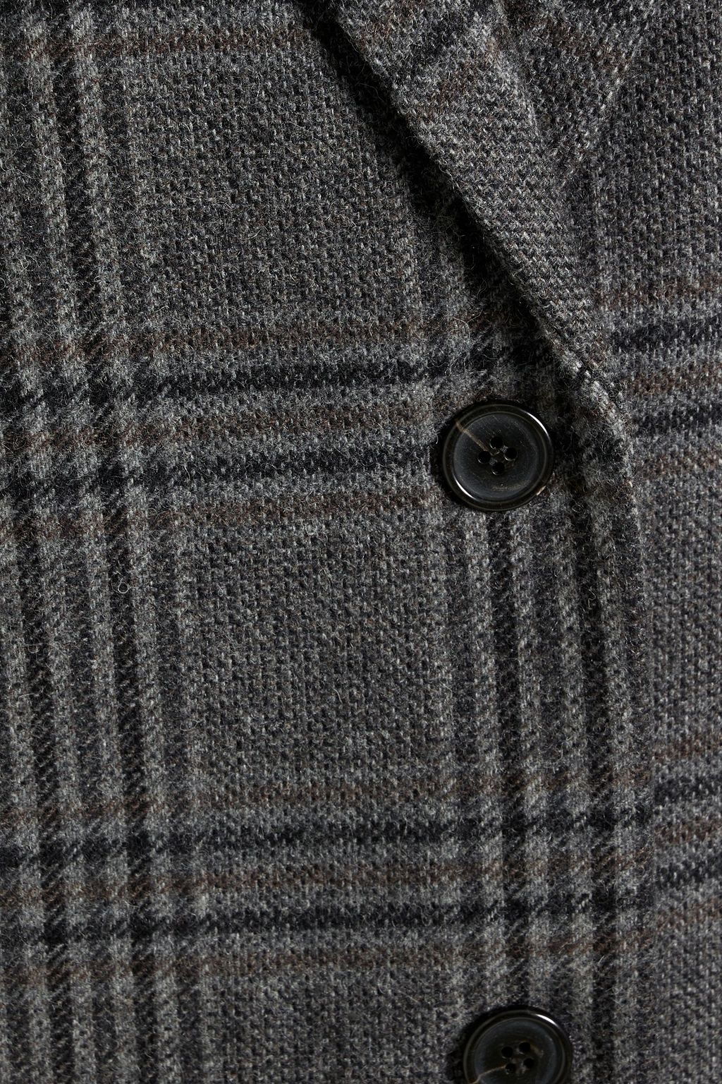 THEORY Prince of Wales checked wool-blend blazer