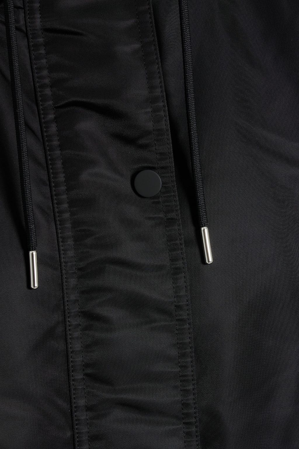 THEORY Shell hooded down parka