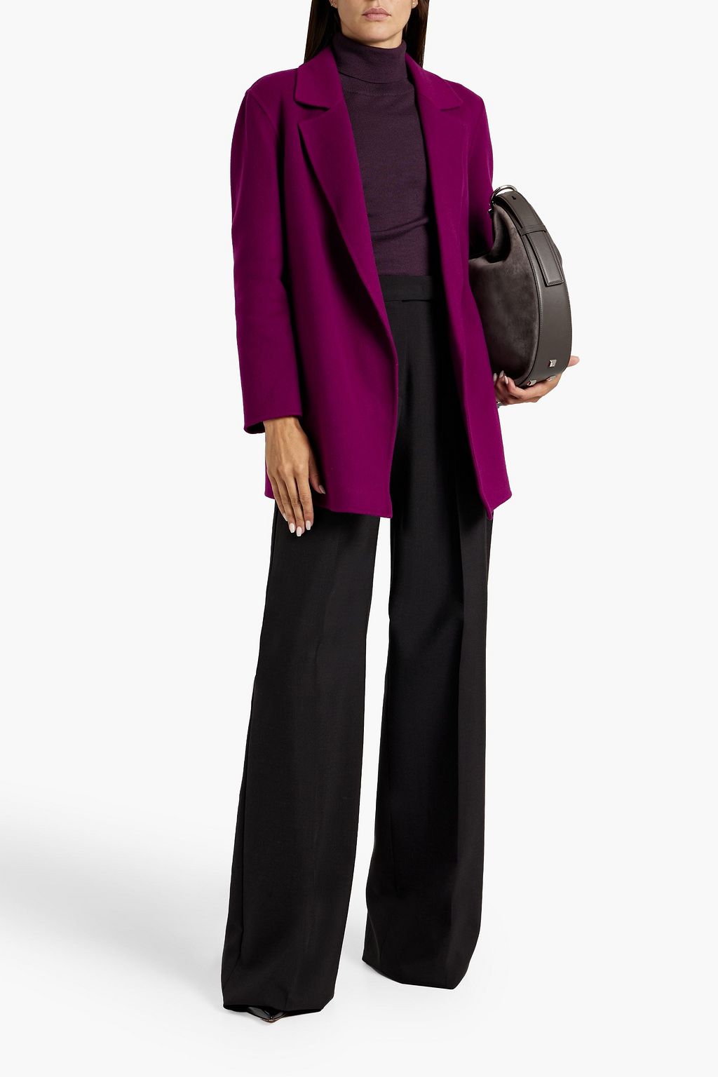 THEORY Clairene cashmere-felt coat