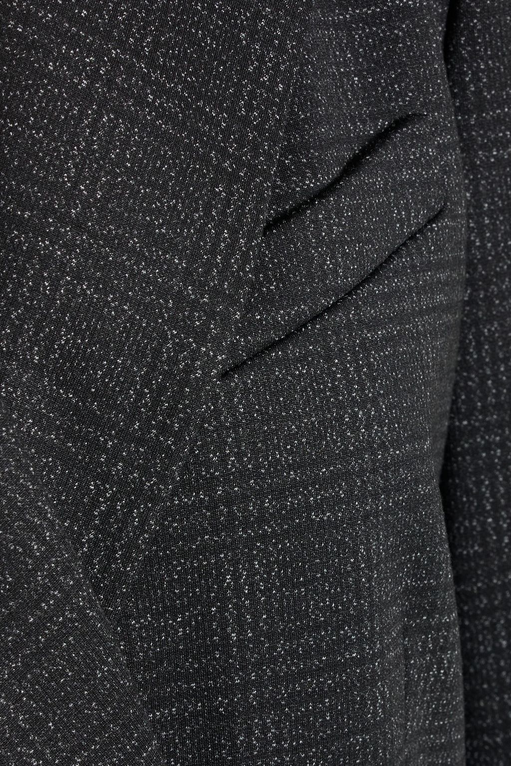THEORY Taylor double-breasted checked jersey blazer