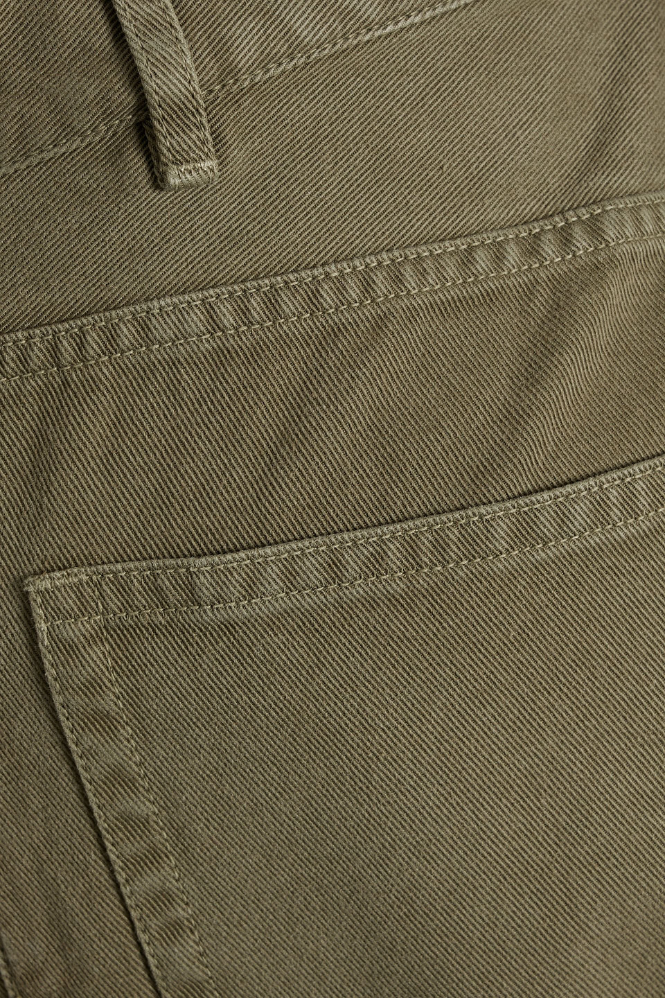 Shop Nili Lotan Mitchell High-rise Straight-leg Jeans In Army Green