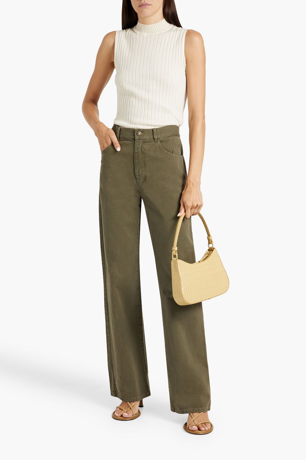 NILI LOTAN Mitchell high-rise straight-leg jeans