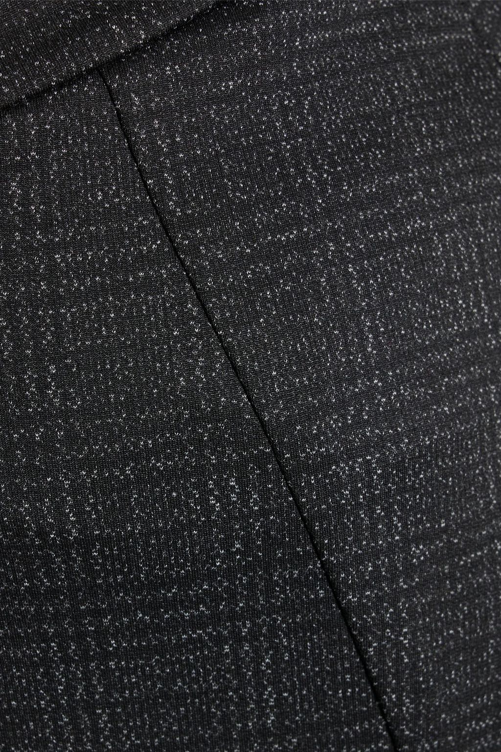 THEORY Checked jersey slim-leg pants