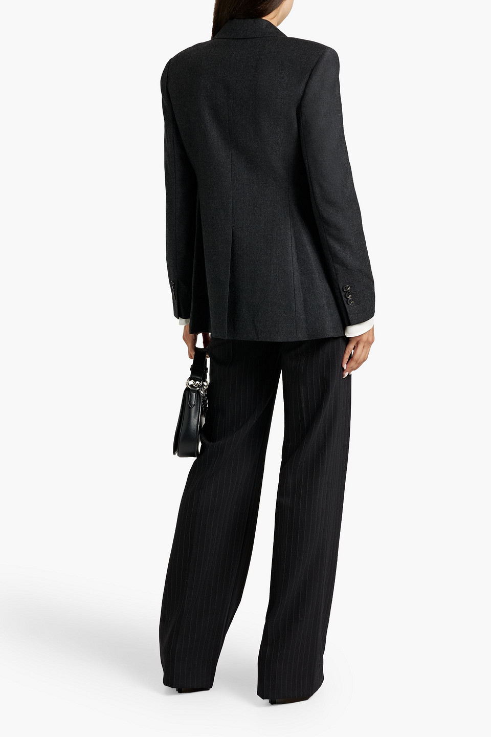 THEORY WOOL-FLANNEL BLAZER
