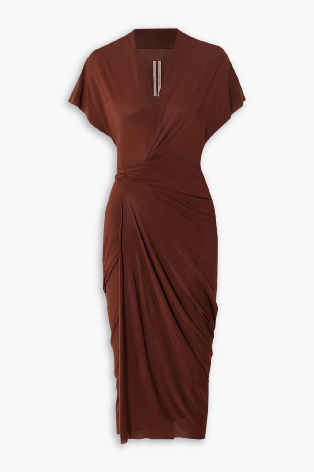 Rick owens wrap dress hotsell