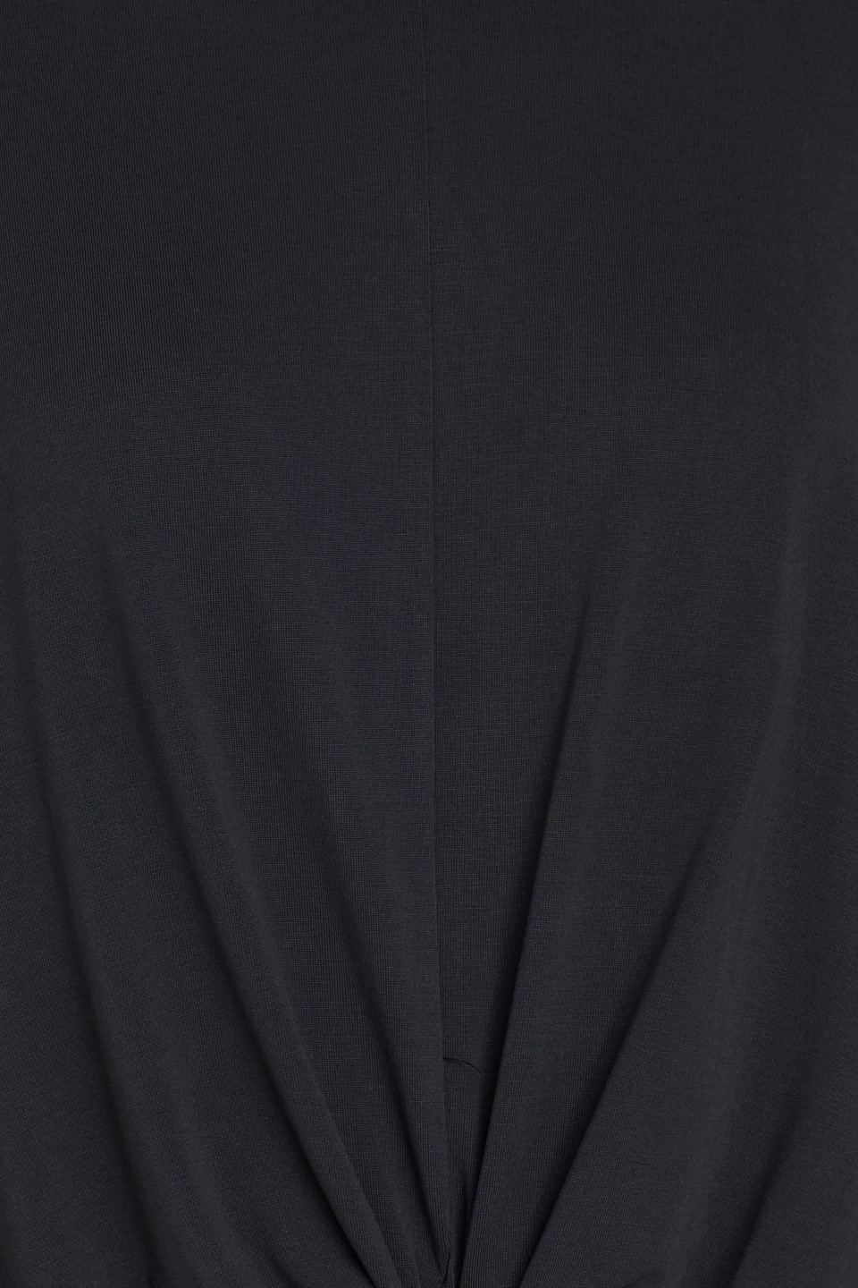 Rag & Bone Women's Jenna Knotted Long-sleeve Top In Black