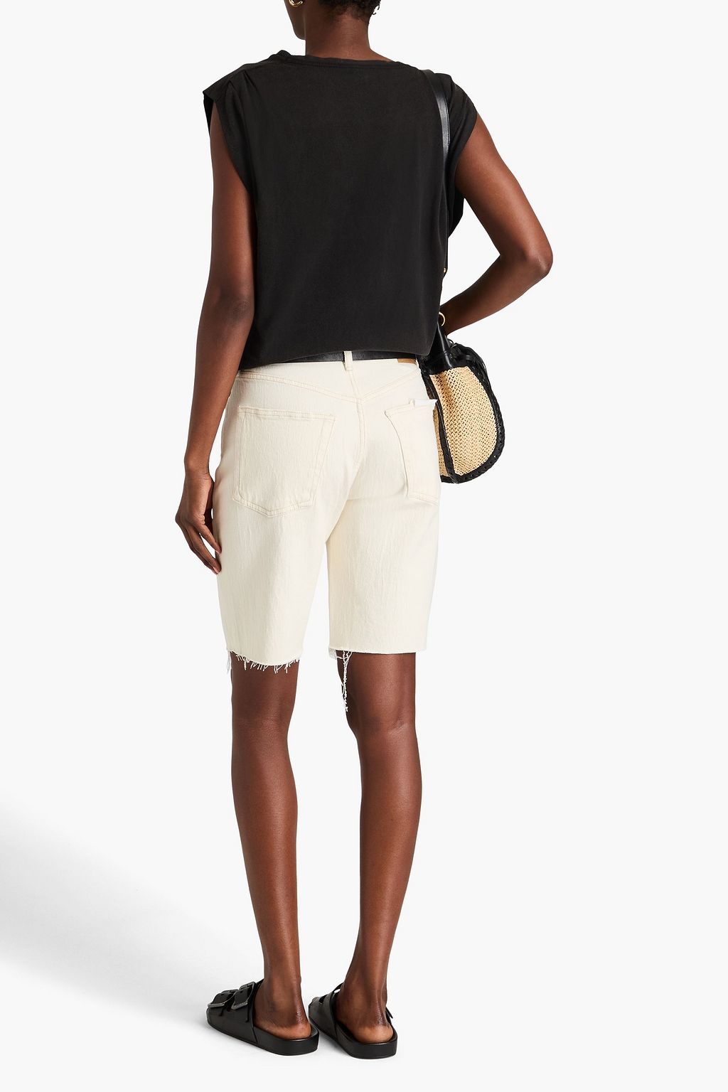 RAG & BONE Mica cotton-jersey tank