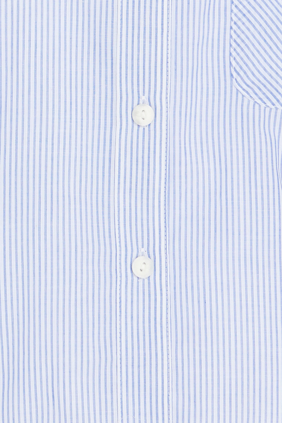Rag & Bone Women's Maxine Lightweight Cropped Shirt In Light Blue