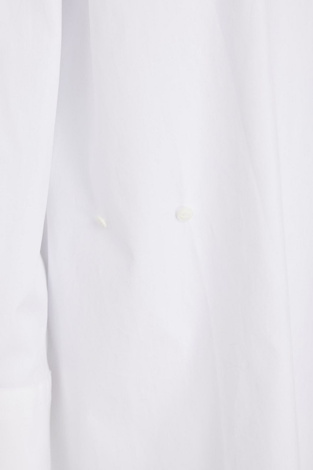 RAG & BONE Indiana wrap-effect cotton-poplin shirt