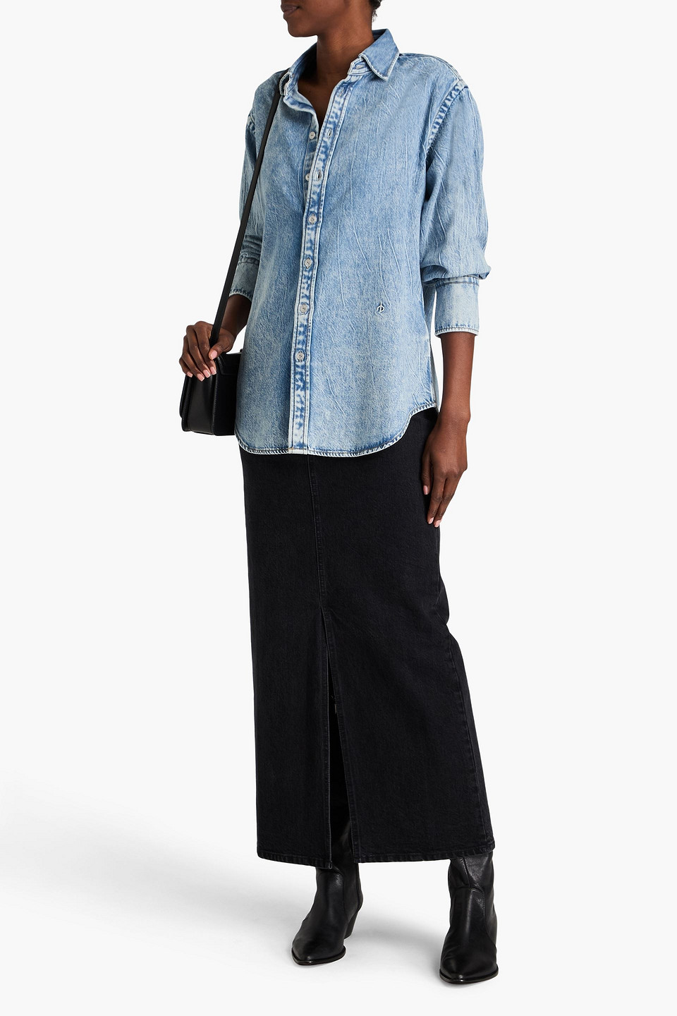 RAG & BONE DIANA DENIM SHIRT 