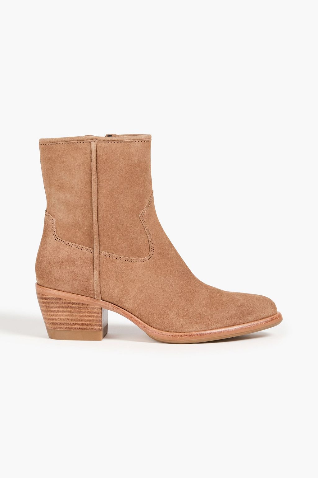 Mustang suede ankle boots sand One Size