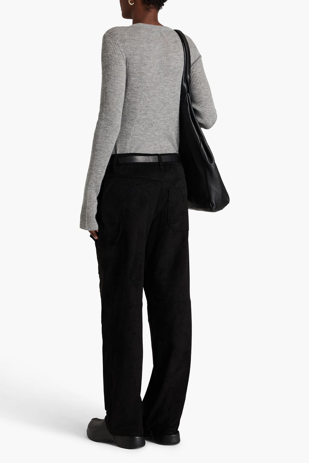 RAG & BONE 스트레치 인조 스웨이드 카고 팬츠