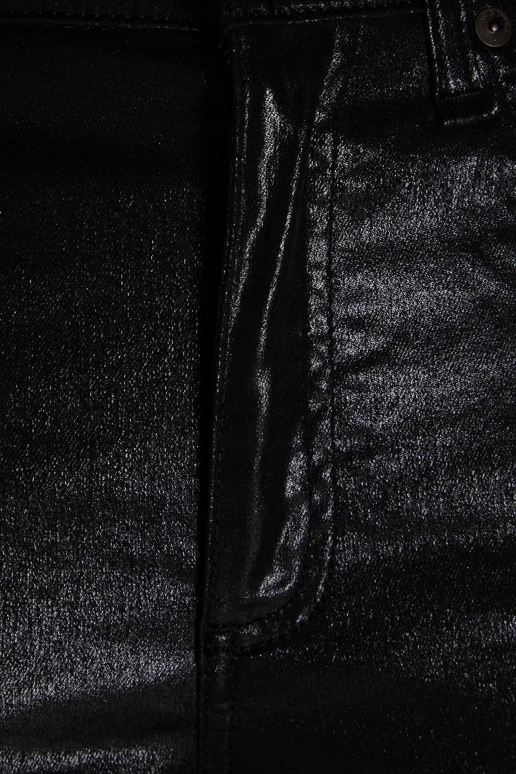 RAG & BONE Nina coated high-rise skinny jeans