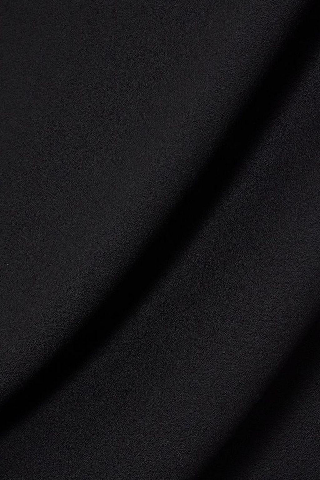 BEARE PARK One-shoulder wool-crepe maxi dress