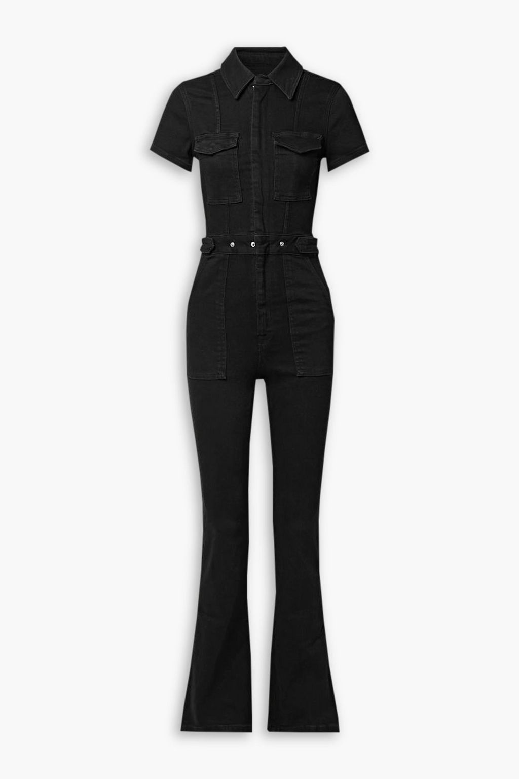 Topshop black denim boiler suit hotsell