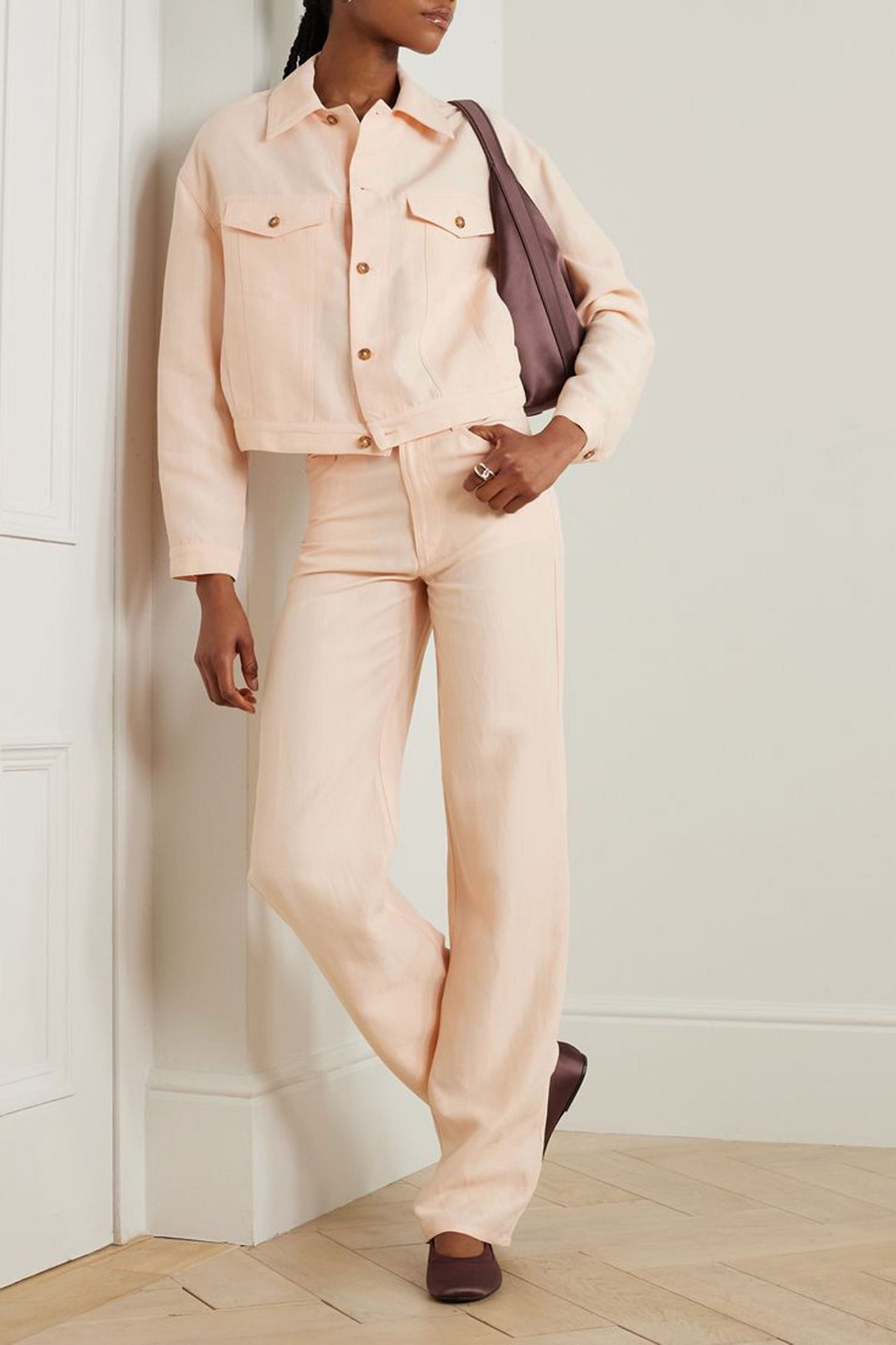 Loulou Studio Kerria dupioni jacket