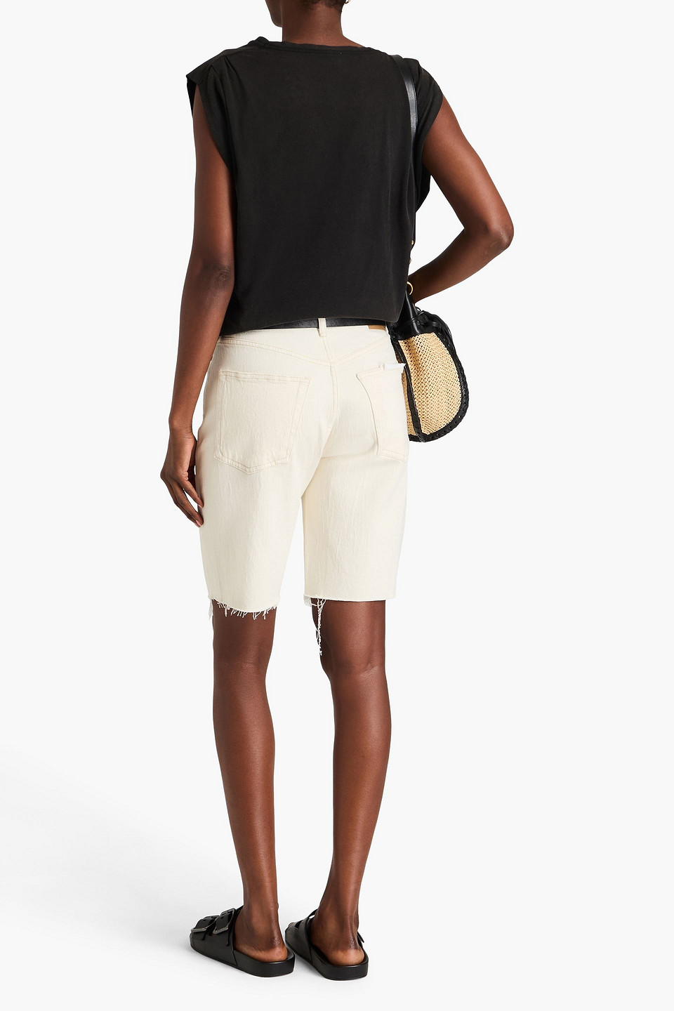  Rag & Bone - Jeansshorts - Weiß - 23 