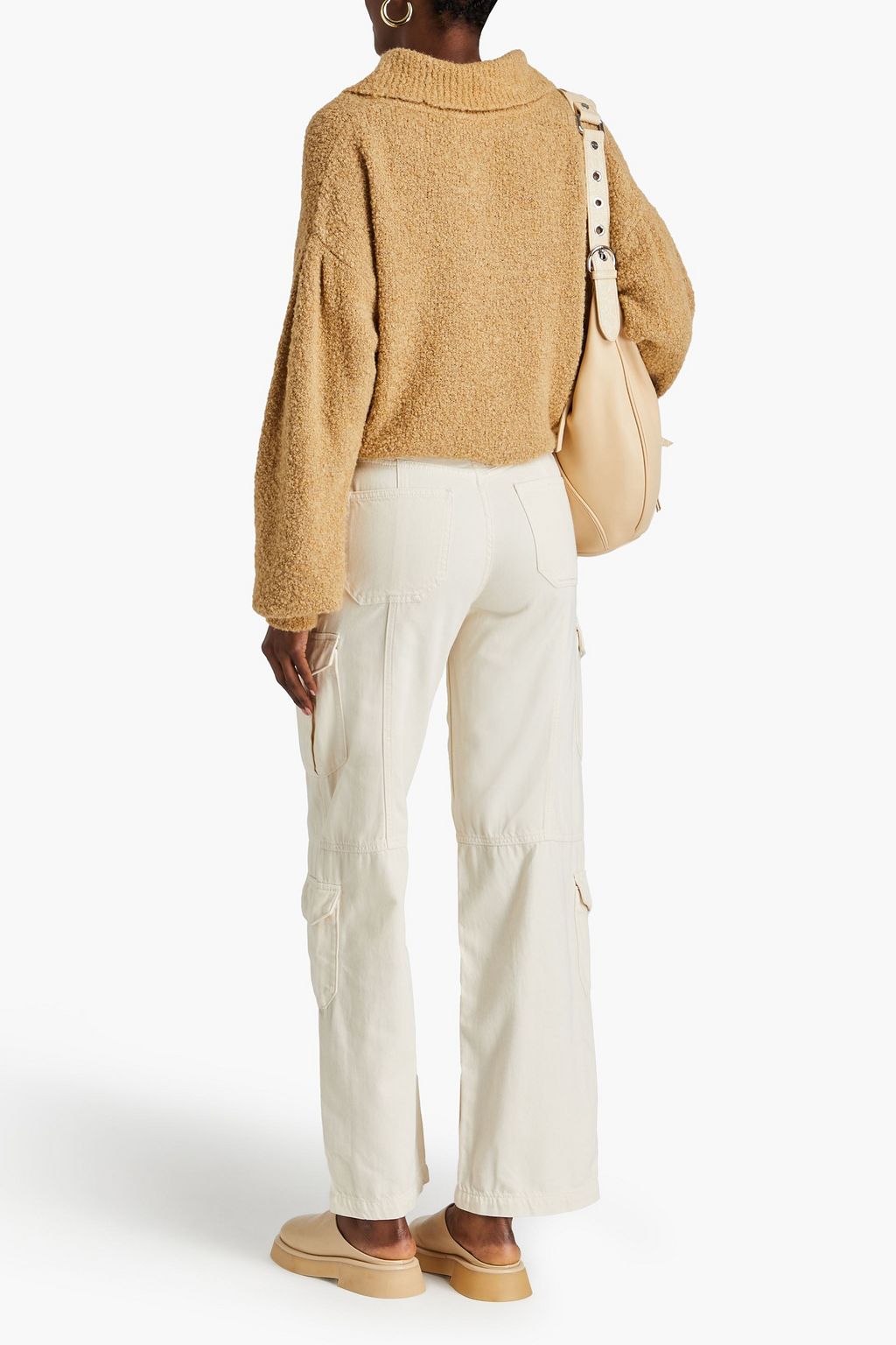 RAG & BONE جينز كارغو بخصر مرتفع