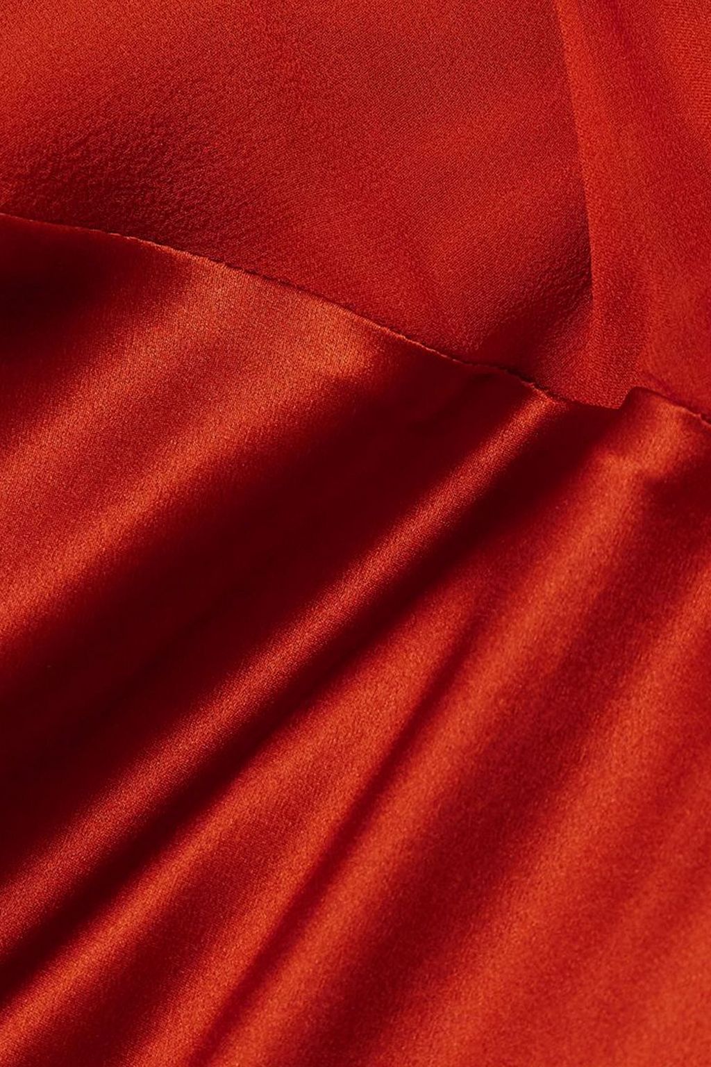 BEARE PARK Layered silk-satin and georgette maxi dress