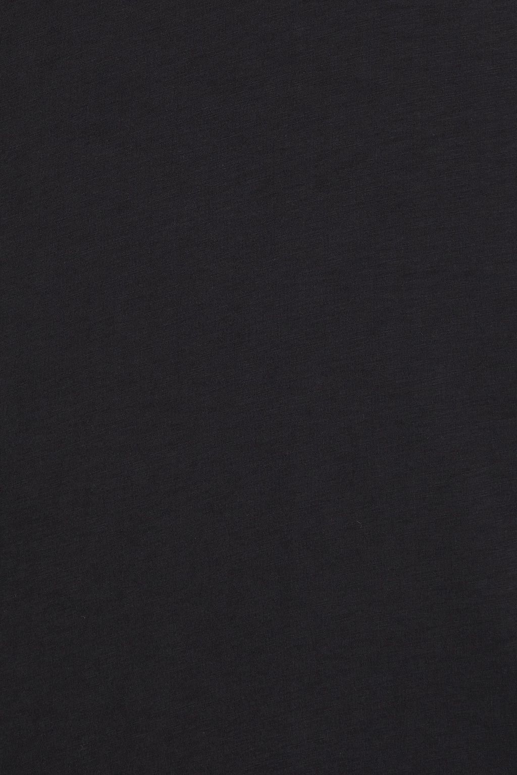 RAG & BONE تي شيرت من قطن بيما والجيرسي بكسرات
