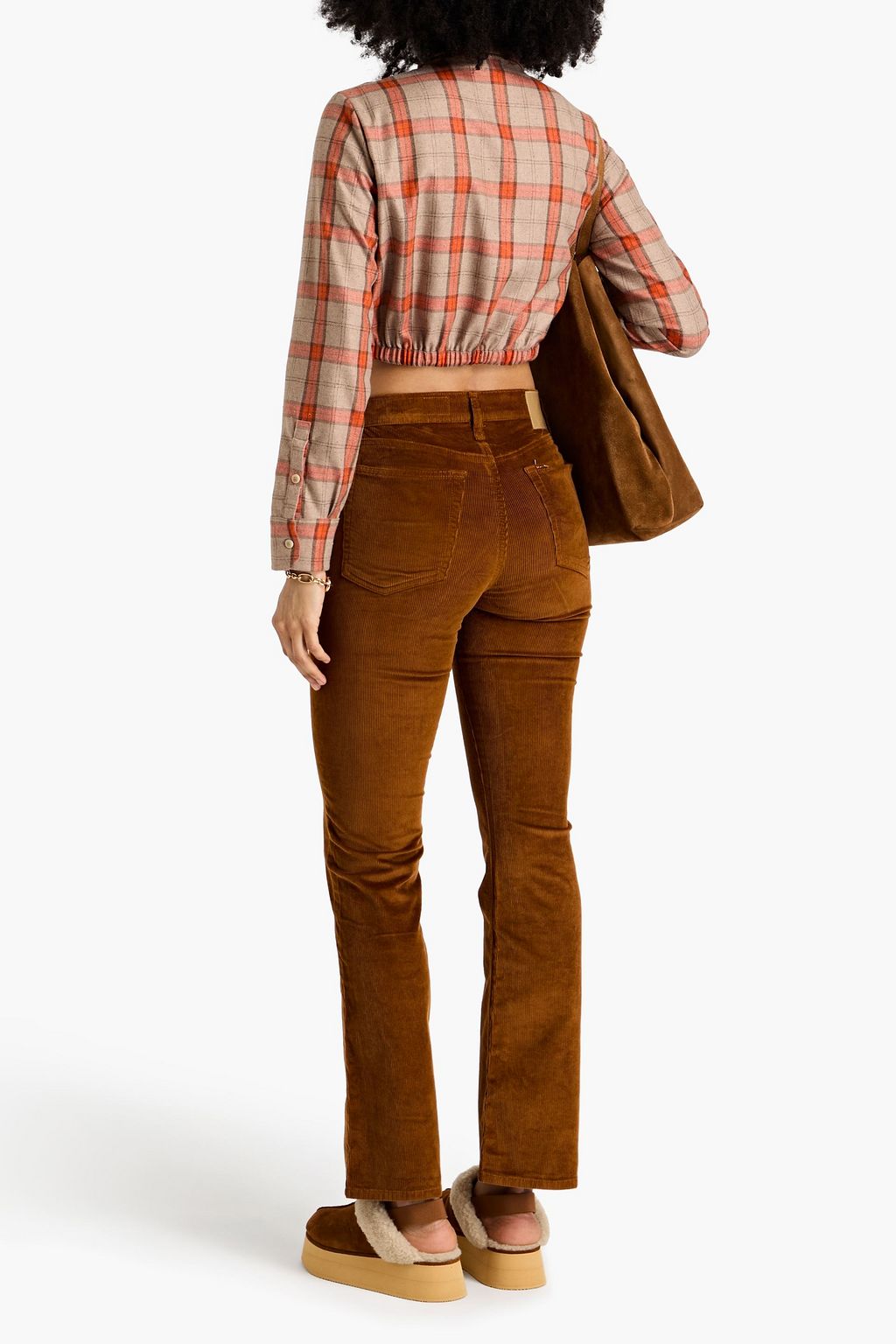 RAG & BONE コットン混コーデュロイ ブーツカットパンツ