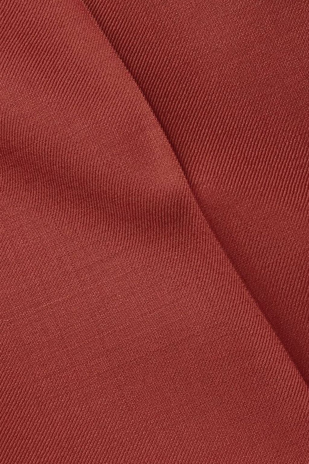 BEARE PARK Double pleated wool-twill wide-leg pants