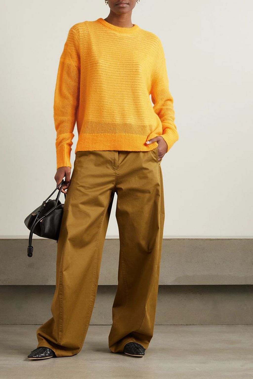 APIECE APART Softest Tissue cashmere and silk-blend sweater