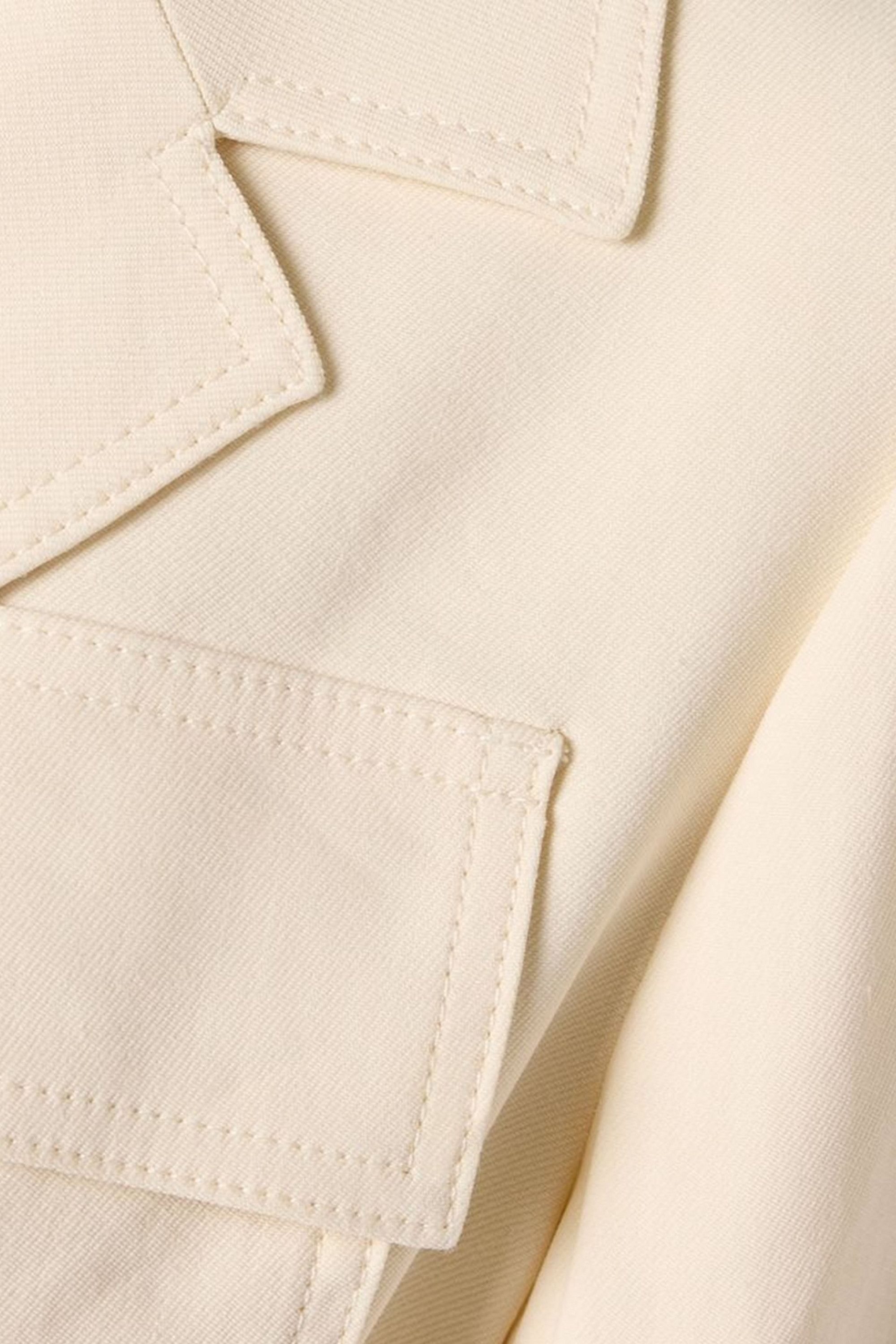 A.L.C. Savannah belted linen-blend twill jacket thumbnail