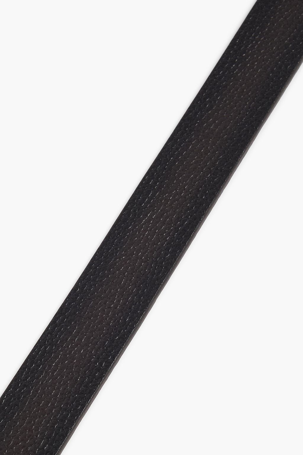 MONTBLANC Pebbled-leather belt