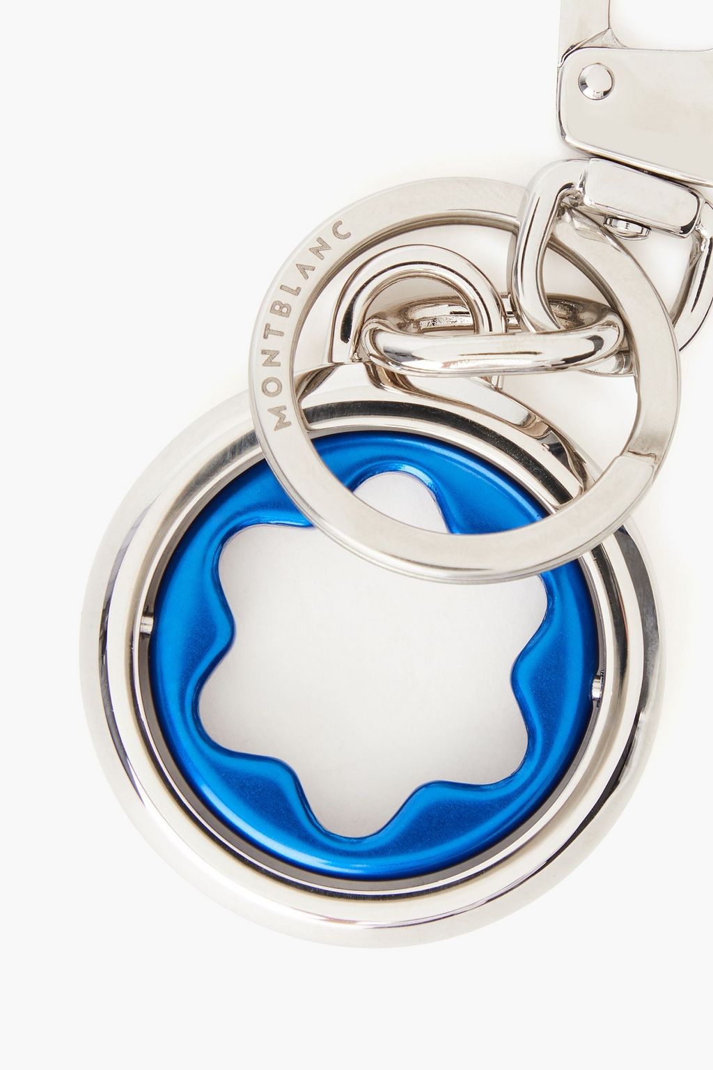 MONTBLANC Silver-tone keychain