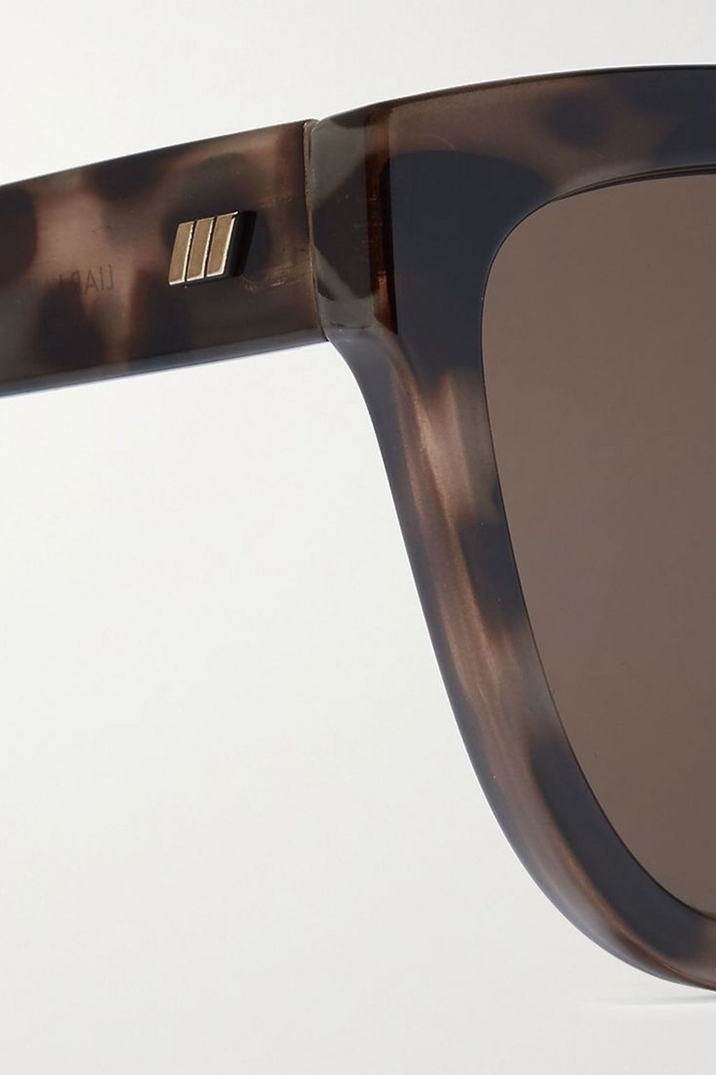 LE SPECS Liar Lair cat-eye tortoiseshell acetate sunglasses